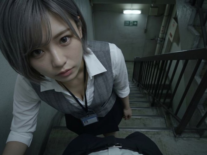 画面越しの視線